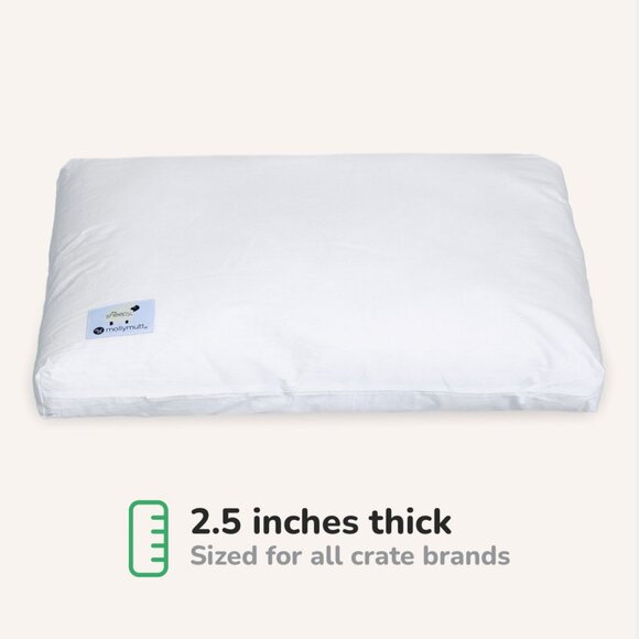 Molly Mutt Wool-filled Crate Pad Insert for 36 inch crate (or dog bed) - Picture 4 of 10